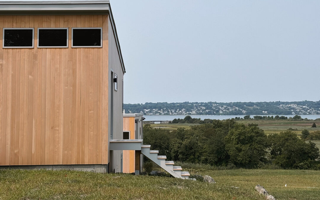 Coastal Modern Dream Achieved: Tiverton Coastal Home by Hill & Harbor Design + Build